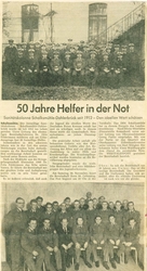 Presseartikel der Westfalenpost aus dem Jahre 1962